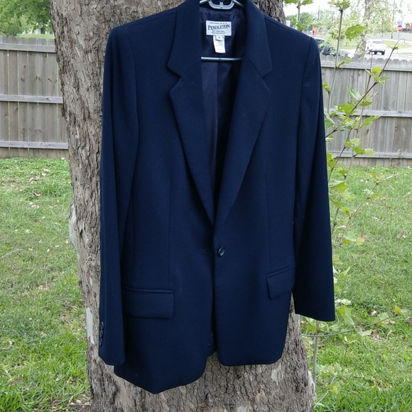 pendleton seasonless wool blazer